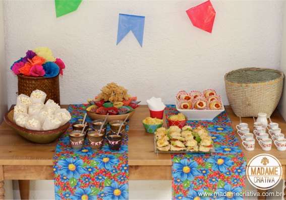 Decoração de Festa Junina caseira - Junino chic e receitas deliciosas