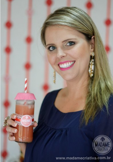 Jarros de suco personalizados feitos com vidro de azeitona - Passo a Passo - photo tutorial - Juice in decorated Mason Jars - DIY - Madame Criativa www.madamecriativa.com.br