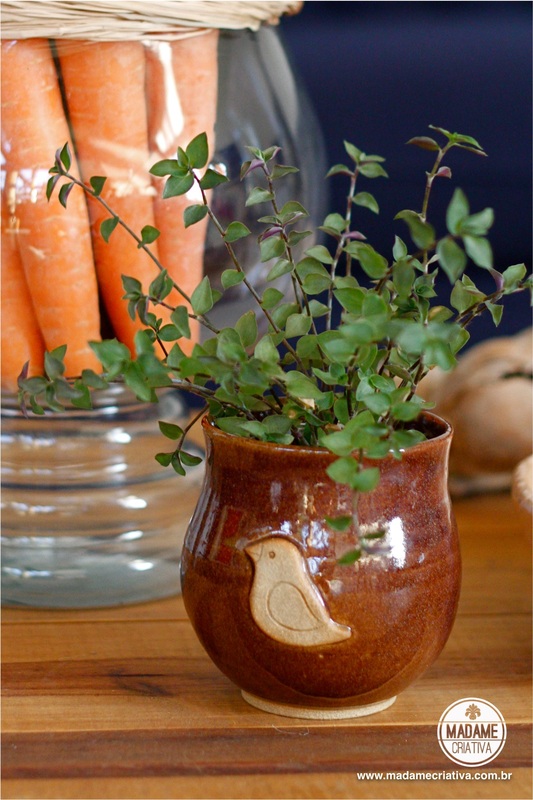 Como fazer arranjo com cenouras-  Passo a passo com fotos - How make a carrot arrangement - DIY tutorial  - Madame Criativa - www.madamecriativa.com.br