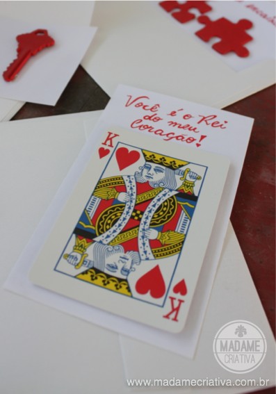 Cartões Criativos para dias dos namorados - Cartão de amor bem humorado - Madame Criativa
