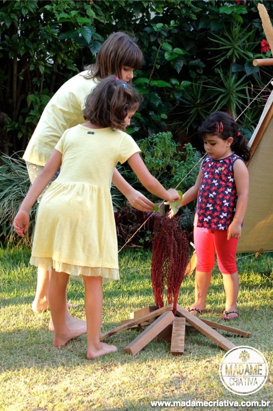 DIY tutorial - How to make a tent for kids - Como fazer uma cabaninha para crianças - Passo a Passo